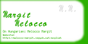 margit melocco business card